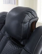 Load image into Gallery viewer, Fyne-dyme - Power Reclining Loveseat With Console/Adj Hdrst
