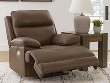 Load image into Gallery viewer, Vonryan - Power Recliner / Adj Headrest - Tobacco
