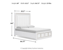Load image into Gallery viewer, Chalanna - Upholstered Storage Bed
