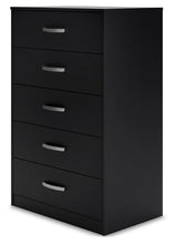 Load image into Gallery viewer, Finch - Five Drawer Chest - 46" Height - Black
