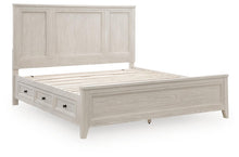 Load image into Gallery viewer, Darbonton - King Panel Storage Bed - Dove White
