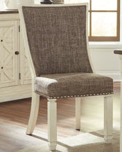 Load image into Gallery viewer, Bolanburg - Dining UPH Side Chair (Set of 2) - Lattice Back - Brown / Beige
