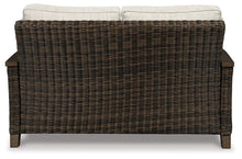 Load image into Gallery viewer, Paradise Trail - Loveseat w/Cushion - Medium Brown
