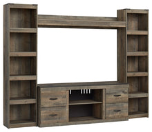Load image into Gallery viewer, Trinell - 4-Piece Entertainment Center With 60" TV Stand
