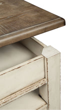 Load image into Gallery viewer, Realyn - Lift Top Cocktail Table - White / Brown

