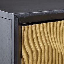 Load image into Gallery viewer, Tayner - Accent Cabinet - Black / Gold Finish
