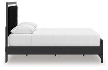 Load image into Gallery viewer, Zuraleus - Upholstered Panel Platform Bed With Roll Slats
