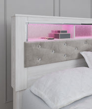 Load image into Gallery viewer, Altyra - King Bookcase Panel Bed - White
