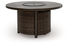 Load image into Gallery viewer, Monterey Point - Round Fire Pit Table - Dark Brown
