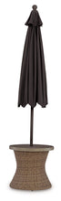 Load image into Gallery viewer, Laguna Heights - Round End Table With Umbrella Option - Beige
