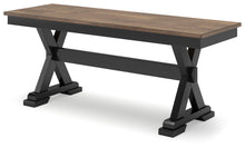 Load image into Gallery viewer, Wildenauer - Large Dining Room Bench - Brown / Black

