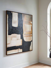 Load image into Gallery viewer, Feyville - Wall Art - Black / Brown / Cream
