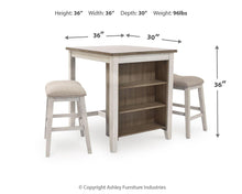 Load image into Gallery viewer, Skempton - RECT DRM Counter TBL Set(Set of 3) - White
