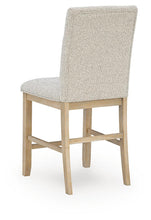 Load image into Gallery viewer, Lasinger - Upholstered Barstool (Set of 2) - Light Brown
