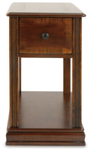 Load image into Gallery viewer, Breegin - Chair Side End Table - Removable Tray - Brown
