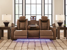Load image into Gallery viewer, Gruaro - Power Reclining Sofa With Adjustable Headrest - Amber
