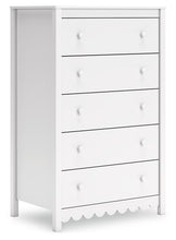 Load image into Gallery viewer, Hallityn - Five Drawer Chest - White
