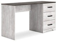 Load image into Gallery viewer, Shawburn - Home Office Desk - White / Dark Charcoal Gray
