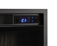 Load image into Gallery viewer, Entertainment Accessories - Fireplace Insert With Faux Birch Log Set - Black
