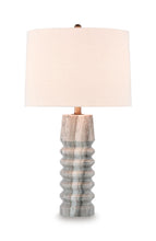 Load image into Gallery viewer, Desmont - Marble Table Lamp - White / Beige / Gray
