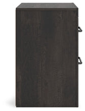 Load image into Gallery viewer, Hollivern - Two Drawer Night Stand - Dark Gray
