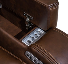 Load image into Gallery viewer, Knightington - Power Reclining Loveseat With Audio Seating
