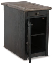 Load image into Gallery viewer, Tyler Creek - Chair Side End Table - Grayish Brown / Black
