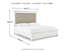 Load image into Gallery viewer, Kanwyn - Upholstered Panel Bed
