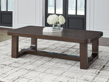 Load image into Gallery viewer, Breckington - Rectangular Cocktail Table - Dark Brown
