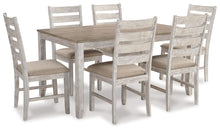 Load image into Gallery viewer, Skempton - Dining Room Table Set (Set of 7) - White
