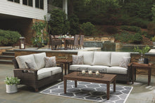 Load image into Gallery viewer, Paradise Trail - Sofa with Cushion - Medium Brown
