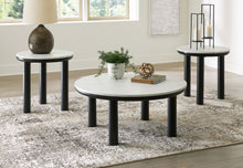 Load image into Gallery viewer, Xandrum - Occasional Table Set (Set of 3) - Black / White
