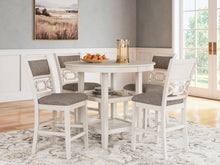 Load image into Gallery viewer, Erinberg - Dining Room Counter Table Set (Set of 5) - Antique White
