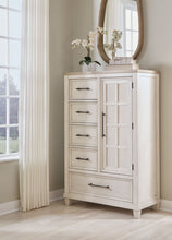 Load image into Gallery viewer, Shaybrock - Door Chest - Antique White / Brown
