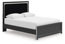 Load image into Gallery viewer, Zuraleus - Upholstered Panel Platform Bed With Roll Slats
