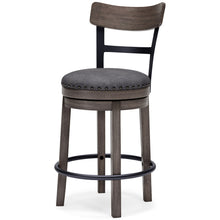 Load image into Gallery viewer, Caitbrook - UPH Swivel Barstool  - Gray
