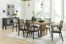 Load image into Gallery viewer, Galliden - Rectangular Dining Room Table - Light Brown
