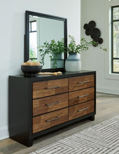 Load image into Gallery viewer, Kraeburn - Dresser And Mirror - Brown / Black
