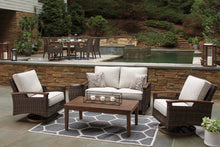 Load image into Gallery viewer, Paradise Trail - Loveseat w/Cushion - Medium Brown
