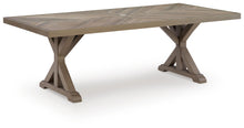 Load image into Gallery viewer, Laguna Heights - Rectangular Dining Table With Umbrella Option - Beige
