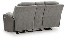 Load image into Gallery viewer, Mixed Motion - Power Reclining Loveseat With Console / Adjustable Headrest

