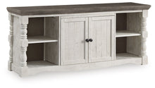 Load image into Gallery viewer, Havalance - Extra Large TV Stand - 2 Doors - Brown / Beige
