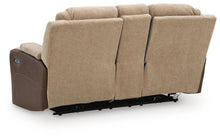 Load image into Gallery viewer, Mixed Motion - Power Reclining Loveseat With Console / Adjustable Headrest
