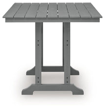 Load image into Gallery viewer, Sanctuary Beach - Square Counter Table With Umbrella Option - Dark Gray
