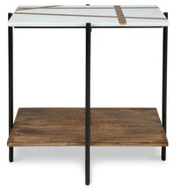 Load image into Gallery viewer, Braxmore - Accent Table - White / Light Brown

