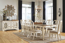 Load image into Gallery viewer, Realyn - Rectangular Dining Room Extension Table - Chipped White
