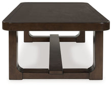 Load image into Gallery viewer, Breckington - Rectangular Cocktail Table - Dark Brown
