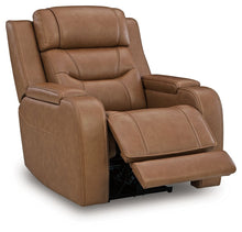 Load image into Gallery viewer, Knightington - 3 Pc. - Power Reclining Sofa, Loveseat And Recliner - Caramel
