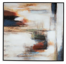 Load image into Gallery viewer, Pigeonford - Wall Art - White / Teal / Gold
