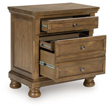 Load image into Gallery viewer, Feddinger - Two Drawer Night Stand - Medium Brown
